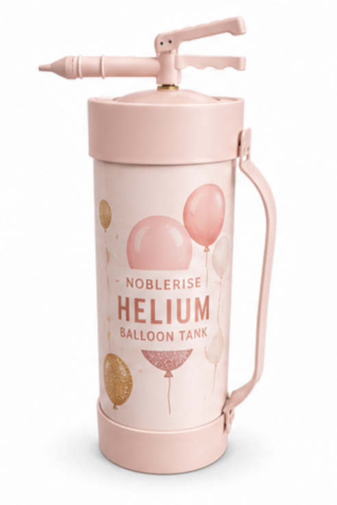 NOBLERISE blush portable helium balloon tank