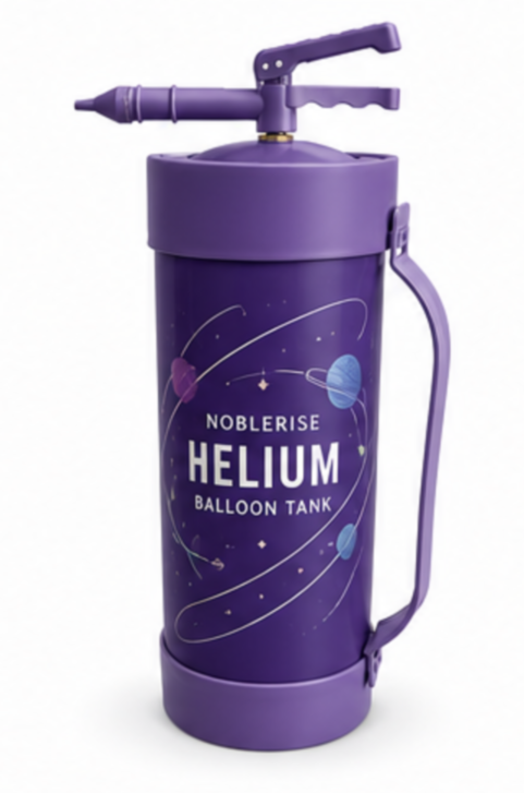 NOBLERISE Orbit Purple portable helium balloon tank